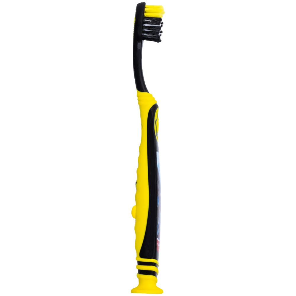Colgate Batman brosse-dents enfant ventouse pour poser debout en toute sécurité.