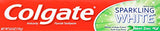Colgate Blanc Scintillant Menthe pack de six pour une routine quotidienne pratique