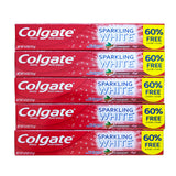 Colgate Cinnamint, pack de 5 tubes pour la famille, fraîcheur durable.