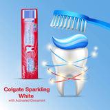 Colgate Cinnamint usage familial quotidien pour une haleine fraîche.