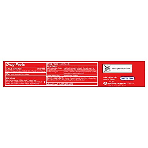 Dentifrice Colgate approuvé ADA, référence de sécurité et de confiance.
