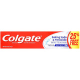Colgate Brisk Mint, dentifrice bicarbonate et peroxyde, tube blanchissant et frais