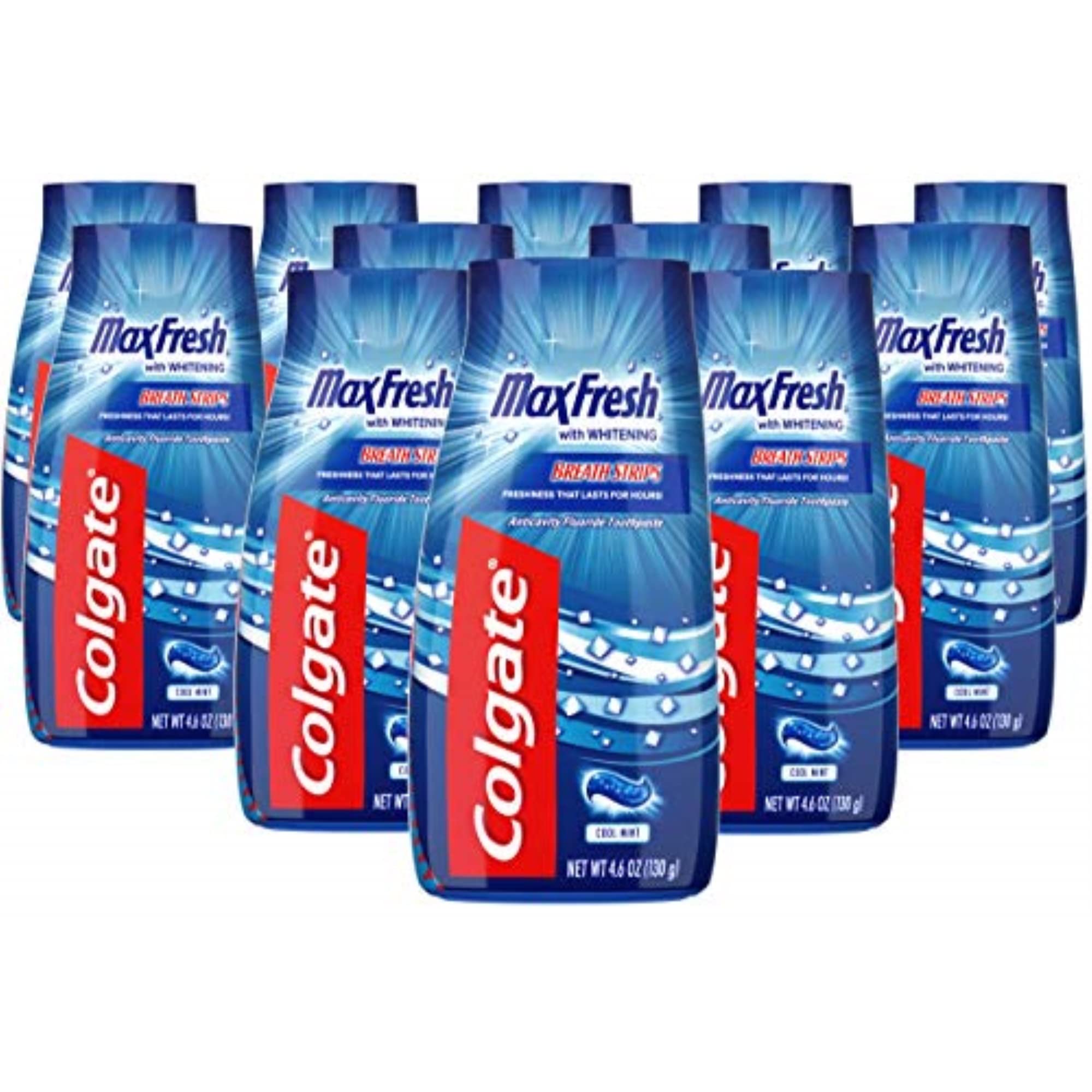 Colgate 2 en 1 dentifrice gel et bain de bouche avec doseur liquide pour un usage propre