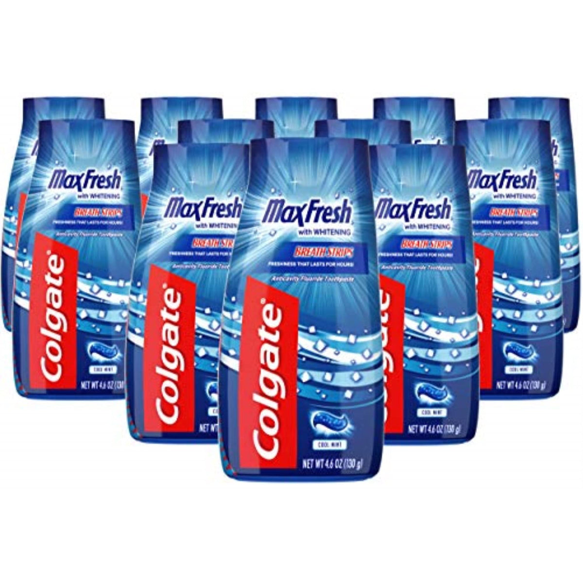 Colgate 2 en 1 dentifrice gel et bain de bouche avec doseur liquide pour un usage propre