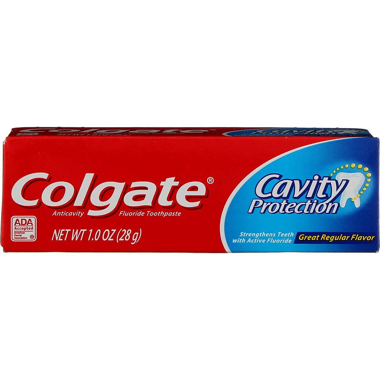 Colgate dentifrice protection caries, format voyage TSA approuvé, pratique en déplacement.