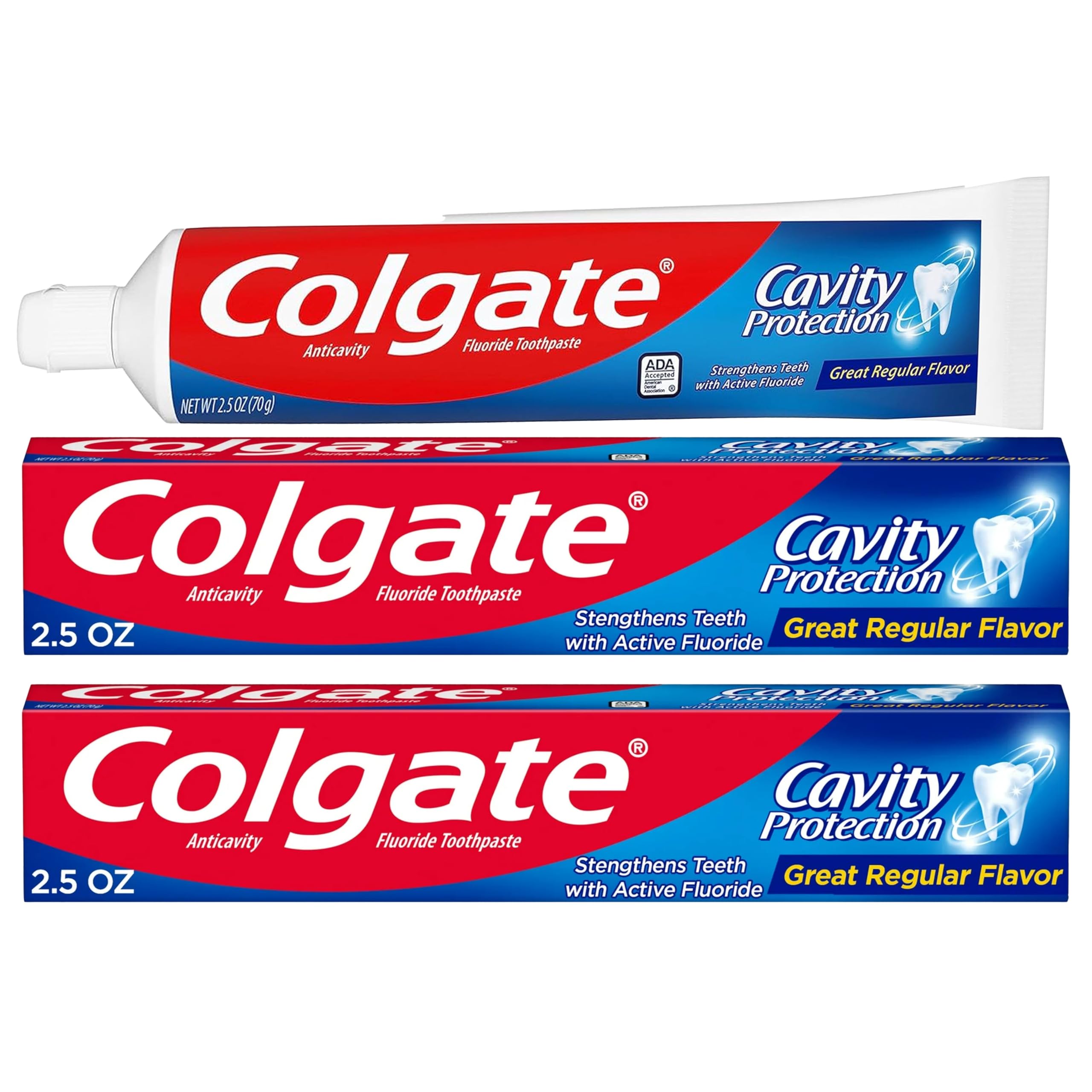 Colgate dentifrice Protection Cavités – tube 4 oz, fraîcheur durable pour le quotidien