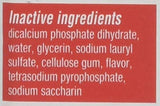 Colgate dentifrice usage familial: adapté pour adultes et enfants sous supervision.