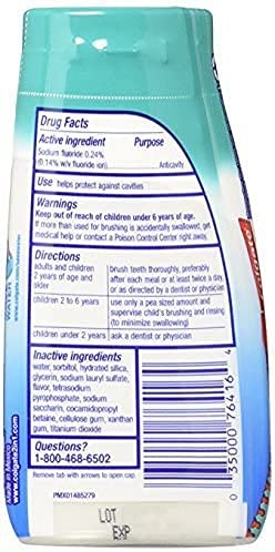 Colgate dentifrice en gel Icy Blast, texture fine pour un brossage frais