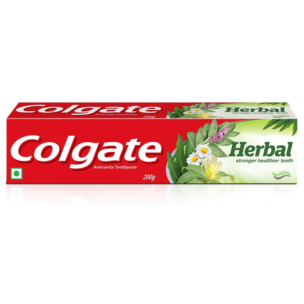 Colgate Herbal dans son emballage, soin buccal naturel et pratique