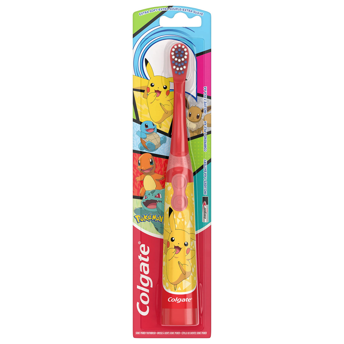 Colgate Kids Pokémon dans son emballage attrayant, prêt pour une expérience ludique.