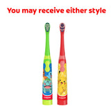 Tête oscillante Colgate Kids Pokémon pour un brossage efficace et amusant.