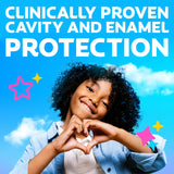 Colgate Kids dentifrice fluoré, pratique pour le brossage régulier des dents.