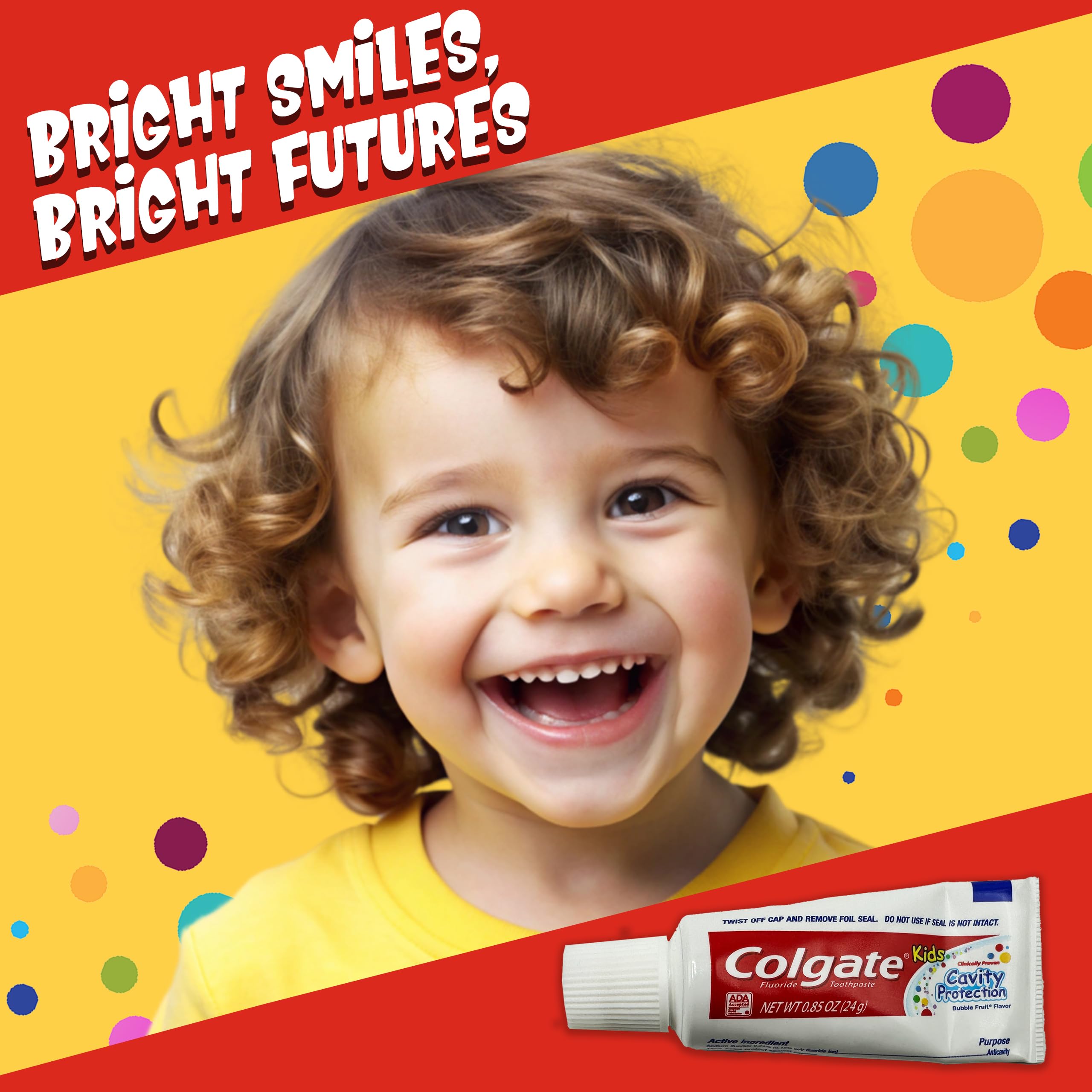 Colgate Kids sans sucre et sans conservateurs artificiels choix sain pour les enfants