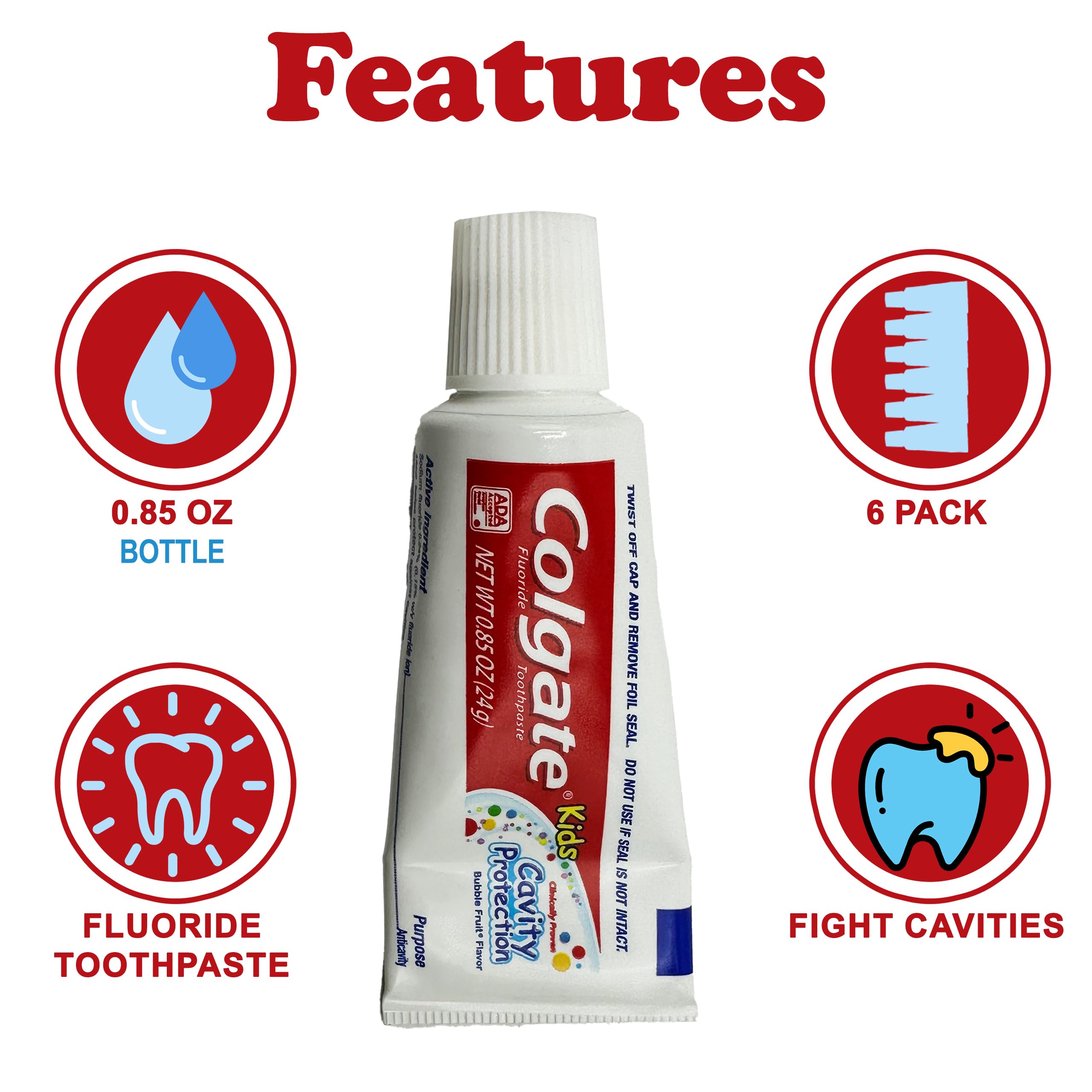 Colgate Kids protection caries renforce l'email des dents en developpement