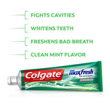 Colgate Max Fresh bandes fraicheur mini menthe, haleine instantanée et longue durée.