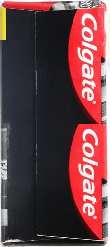 Colgate Max Fresh Charcoal Mint, tube ouvert – démonstration du double tube et fraîcheur.