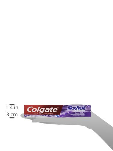 Colgate Max Fresh Knockout Gel, texture gel rafraîchissante pour le brossage quotidien