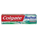 Colgate Max Fresh avec mini-bandes rafraîchissantes, haleine fraîche après le brossage