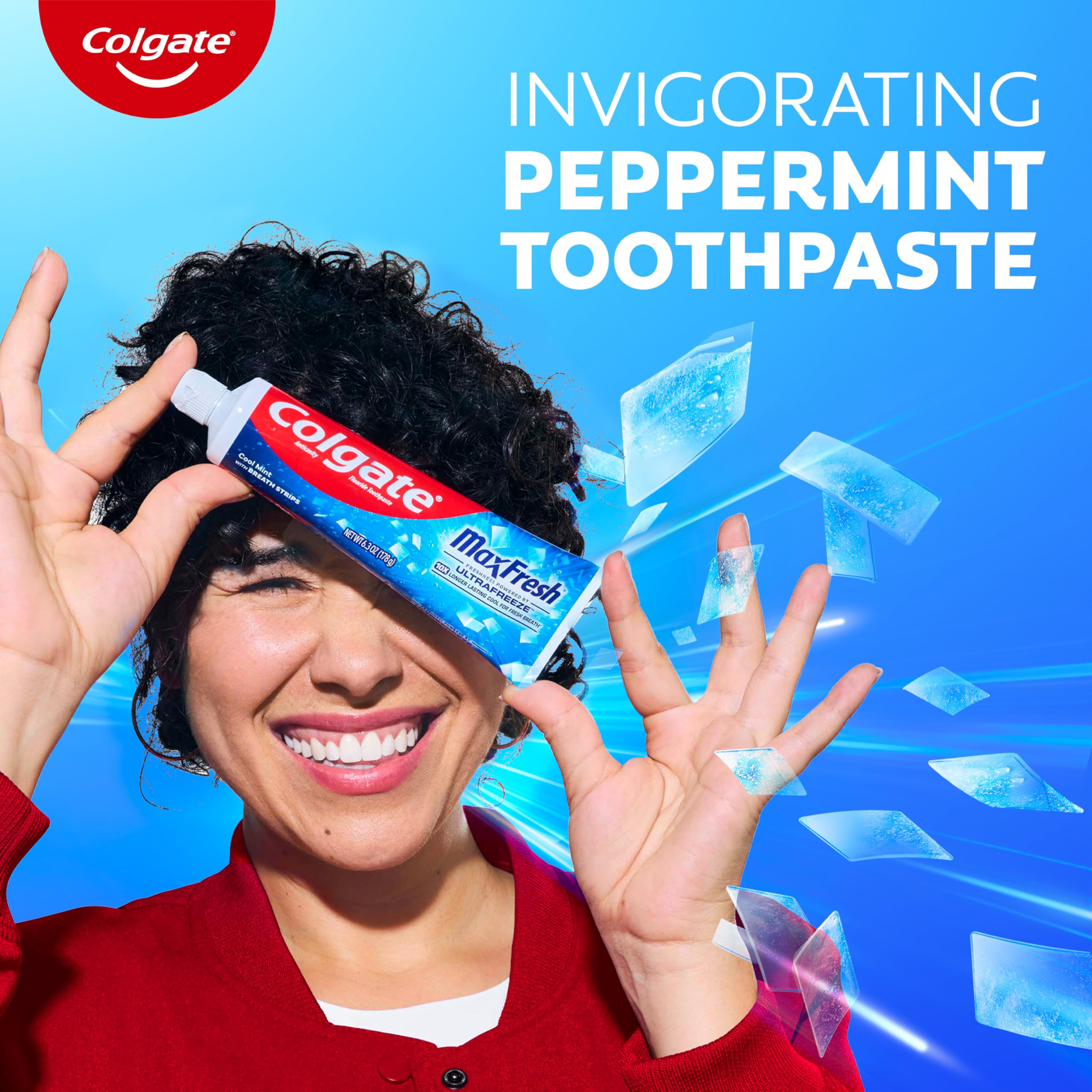 Colgate Max Fresh-sourire-frais promesse d’un sourire plus frais