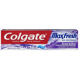 Colgate Max Fresh, technologie de neutralisation des odeurs pour haleine plus fraîche.