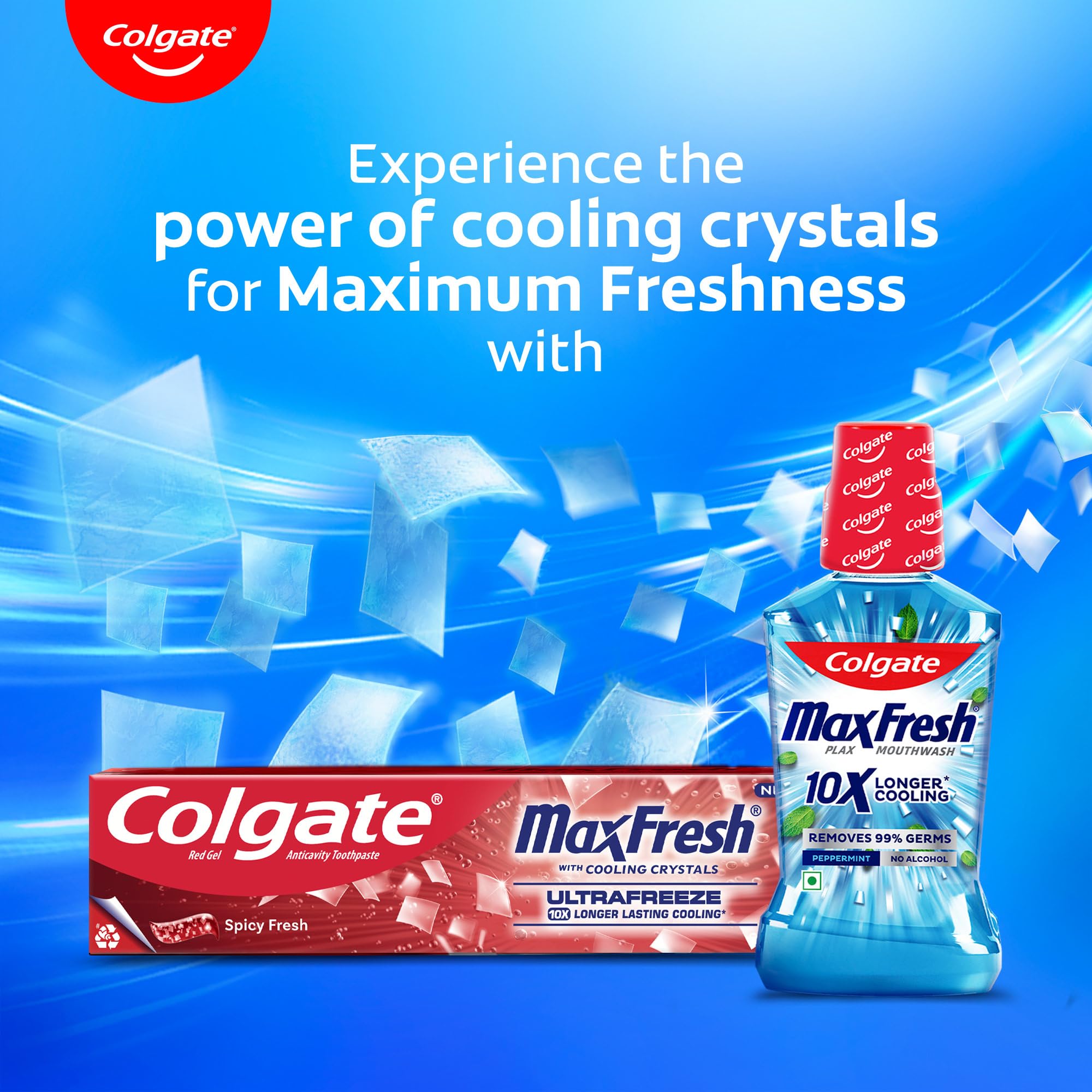Colgate MaxFresh fabriqué en Inde avec certifications environnementales.