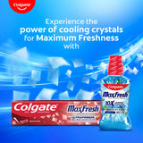 Colgate MaxFresh fabriqué en Inde avec certifications environnementales.