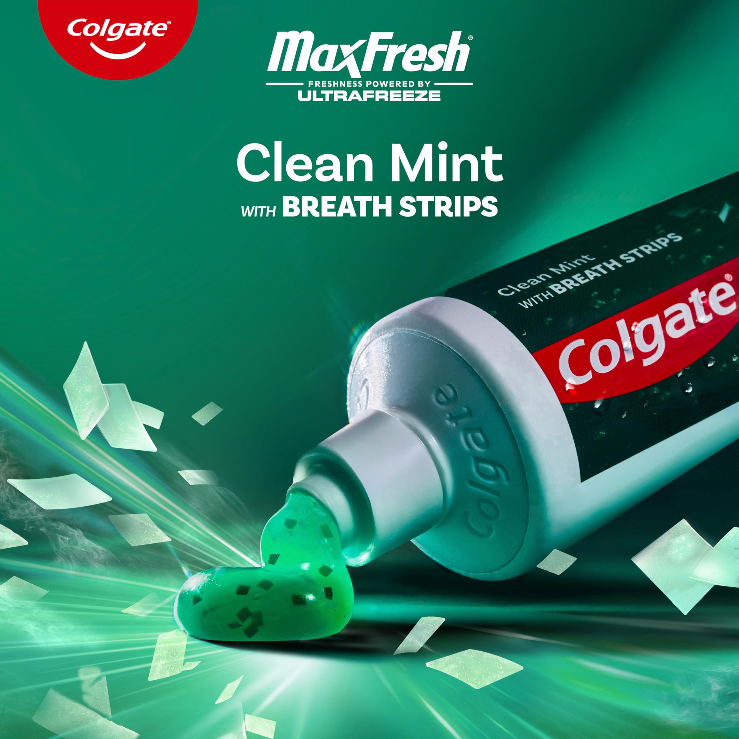 Colgate MaxFresh Ultrafreeze: effet refroidissant prolongé.