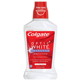 Colgate Mw Optic White dentifrice tube, emballage pratique pour déplacements quotidiens.