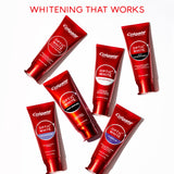 Dentifrice Colgate Optic White Charbon sans sucre pour routine dentaire