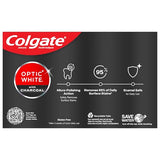 Utilisation quotidienne Colgate Optic White Charbon pour un blanchiment potentiel