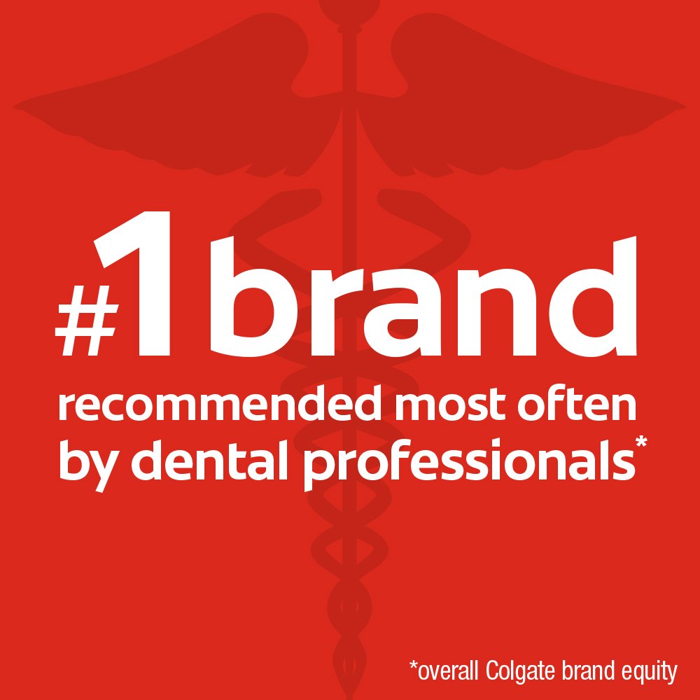 Colgate Optic White sans gluten, option adaptée pour gencives sensibles.