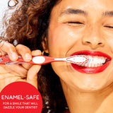 Colgate Optic White Pro Series: pâte fluorée anticavités pour la protection quotidienne.