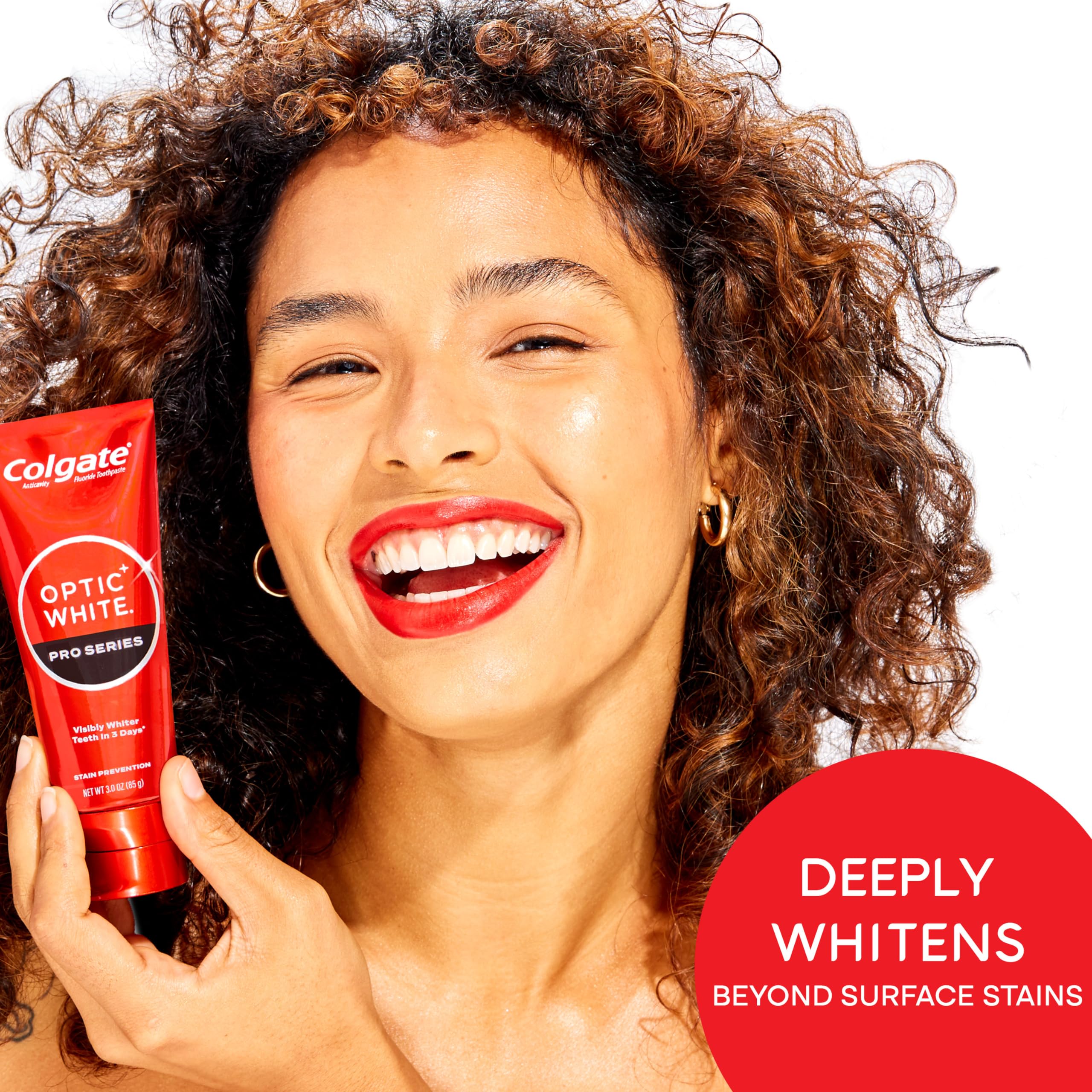 Colgate Optic White Pro Series: pâte qui cible les taches liées au thé et au café.