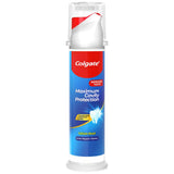 Colgate Pâte dentifrice 100 ml pompe, protection anticaries et fraîcheur mentholée au quotidien.