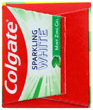 Colgate Pâte dentifrice blanche étincelante, saveur menthe apporte une sensation de fraîcheur.