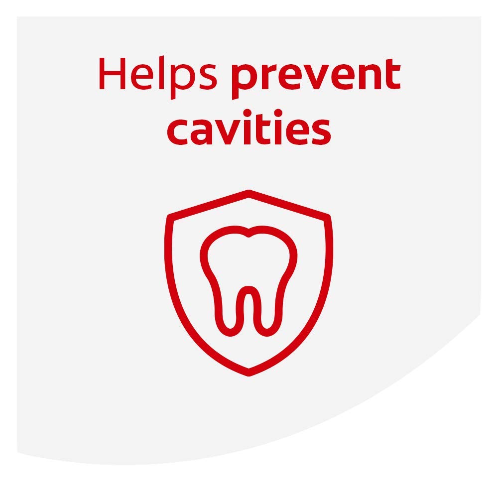 Colgate Phos-Flur: sans alcool pour un rinçage doux.