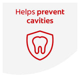 Colgate Phos-Flur: sans alcool pour un rinçage doux.