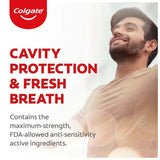 Geste de brossage quotidien avec Colgate Sensibilite Protection Quotidienne.