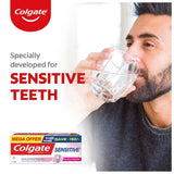 Texture creme douce du dentifrice Colgate pour un brossage agréable.