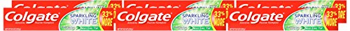 Colgate Sparkling White Menthe: arôme menthe rafraîchissant pour le rituel quotidien