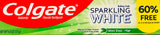 Colgate Sparkling White Menthe – gel frais prêt à être utilisé.
