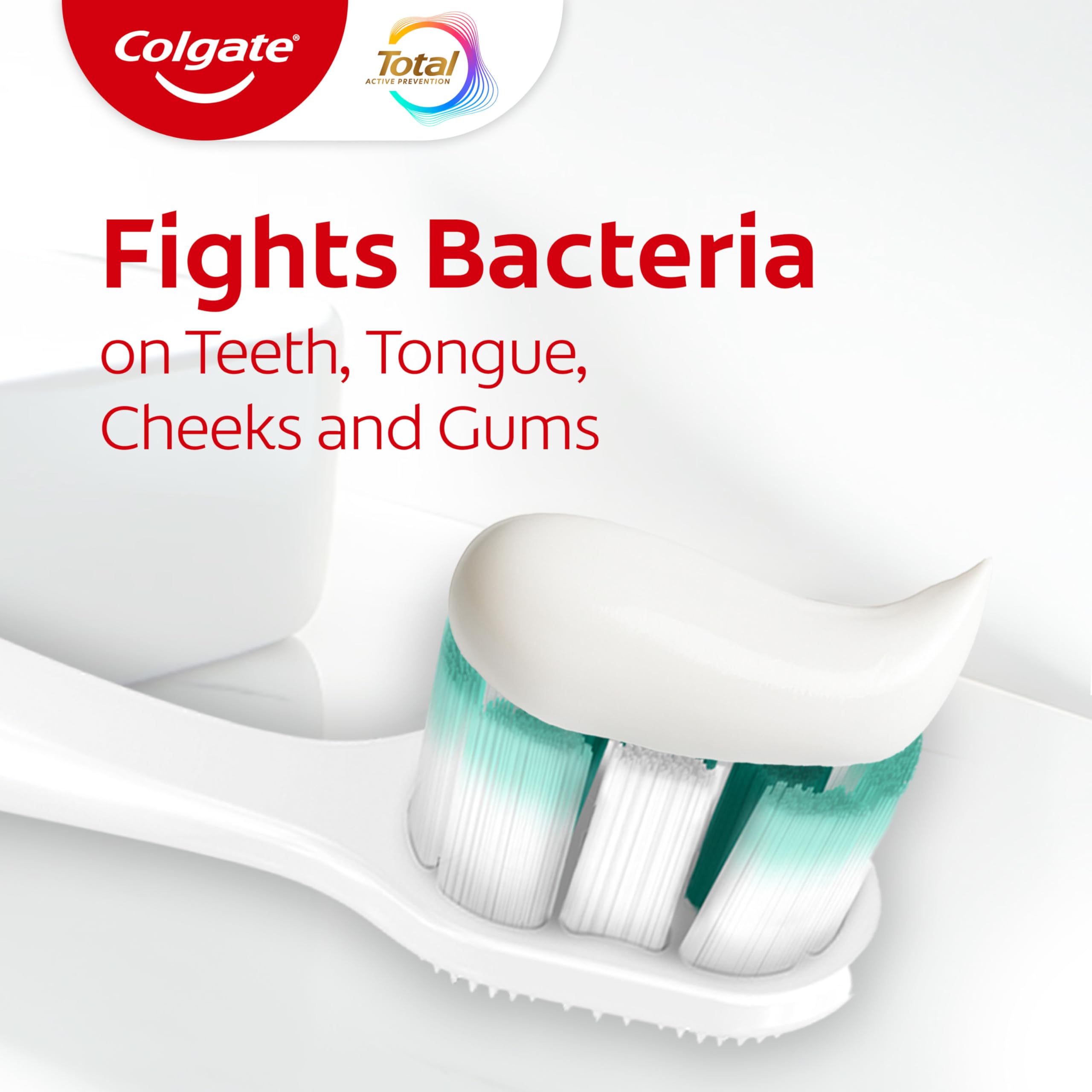 Emballage montrant le pack Colgate Total Active Prevention Clean Mint