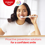 Sensation haleine fraiche après brossage avec Colgate Total