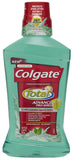 Colgate Total Advanced Pro-Shield Rinçage-bouche menthe verte: protection des germes et fraîcheur durable.