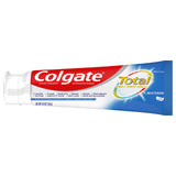 Colgate Total blanchiment-progressif-dentifrice : peut aider à éclaircir légèrement l’apparence des dents.