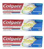 Colgate Total blanchissant en tube – rafraîchit l'haleine et aide à éliminer les taches.