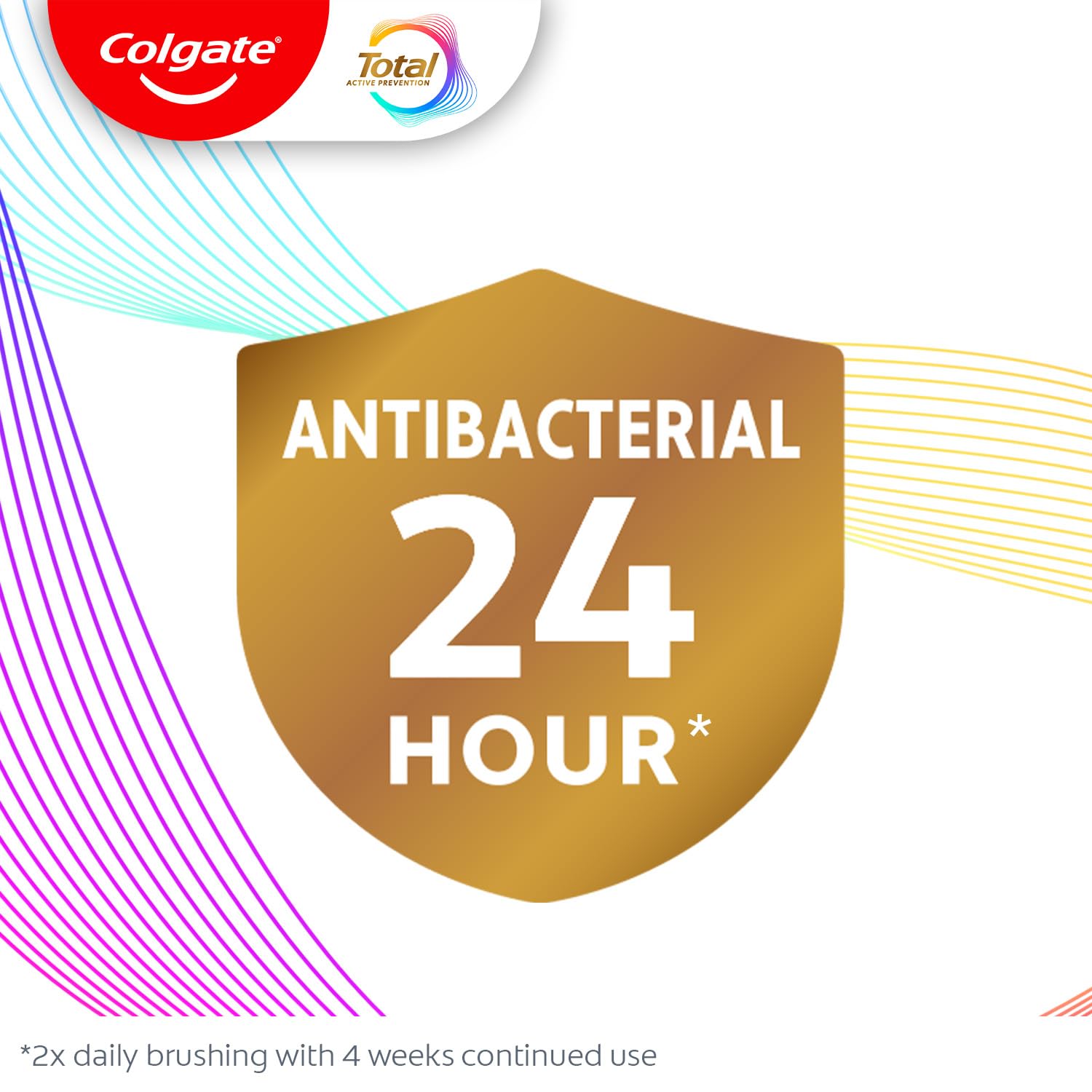 Colgate Total pâte en format pratique pour usage quotidien.