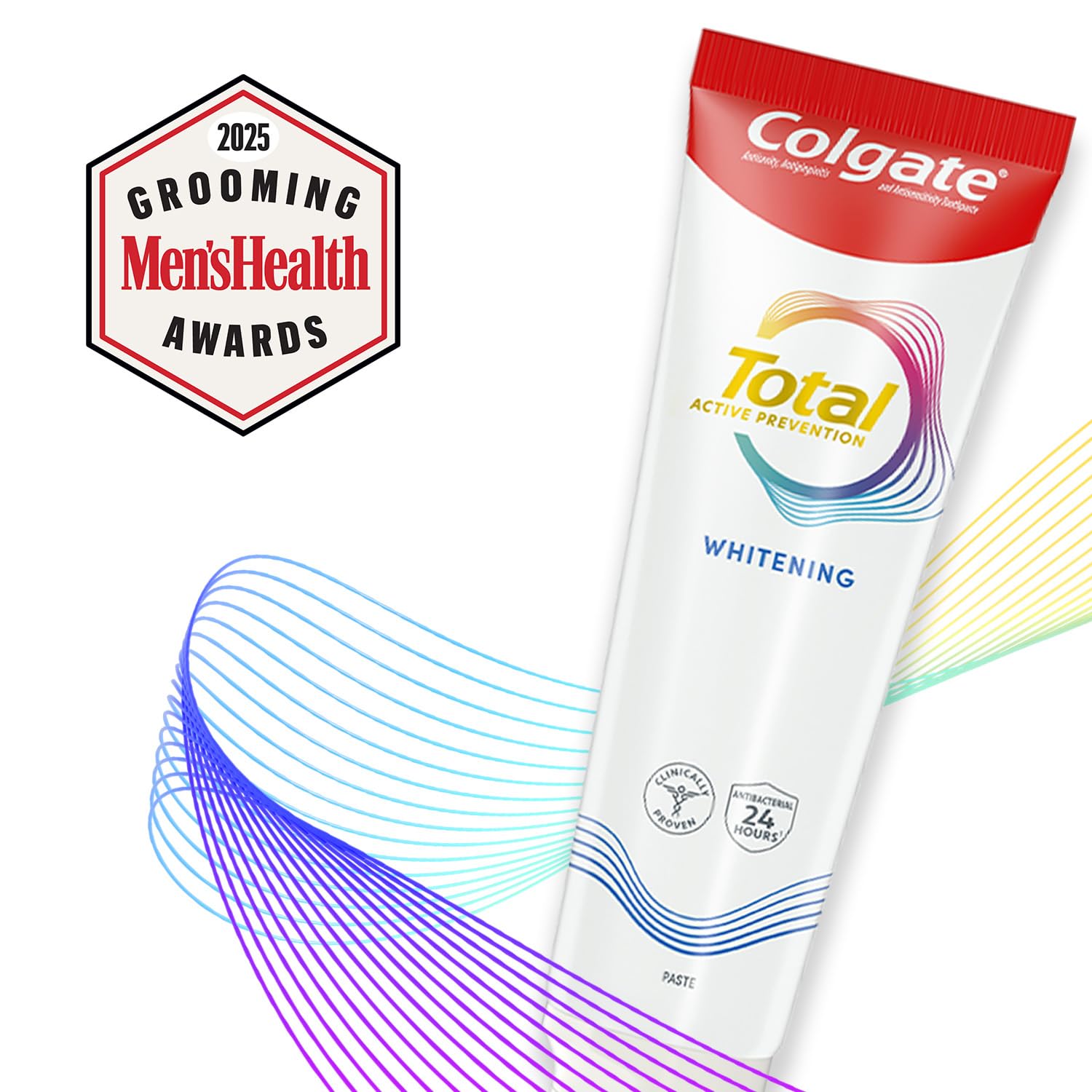 Colgate Total haleine fraîche après le brossage.