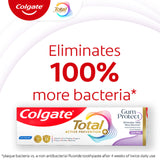 Colgate Total Protection mousse dense, mousse qui atteint les zones difficiles.