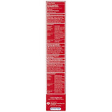 Colgate Triple Action Dentifrice Menthe texture crème lisse sur la brosse